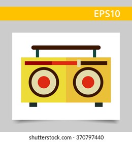 Stereo speaker icon