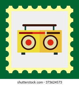 Stereo speaker icon