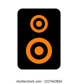 Stereo Speaker Icon. Vector Sound System Speakers - Music Icon