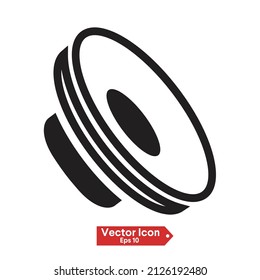 stereo Speaker Icon vector templates