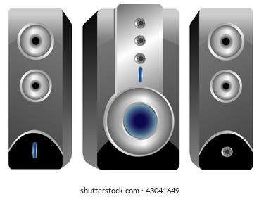 stereo speaker system Acoustic system