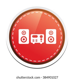 stereo system icon