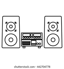 stereo system icon