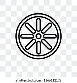 Stereoscope vector icon isolated on transparent background, Stereoscope logo concept