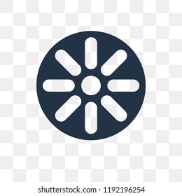 Stereoscope vector icon isolated on transparent background, Stereoscope transparency concept can be used web and mobile