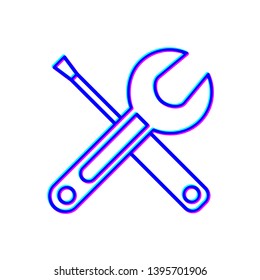 Stereoscopic image Construction tools icon