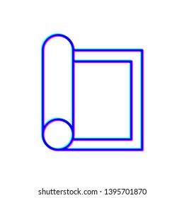 Stereoscopic image Planning Vector Icon