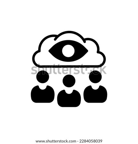 Stereotype icon in vector. Illustration