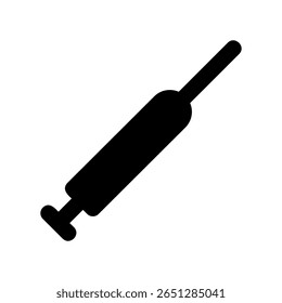 Gráfico estéril sobre cuidados de saúde que representa uma ferramenta comum para a administração de medicamentos