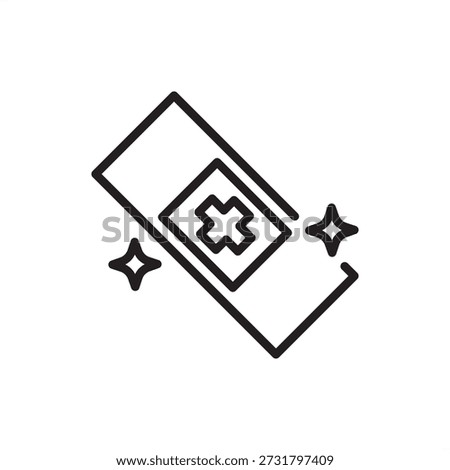 Sterile seal icon. Aseptic packaging and tamper-evident medical closures, representing hermetic sealing technology, pharmaceutical safety barriers, sterile integrity, and healthcare product protection