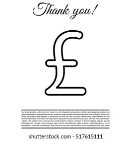 sterling sign