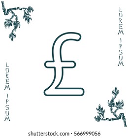 sterling sign