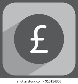 sterling sign, vector design for website