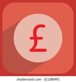 sterling sign, vector design for website