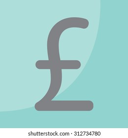 sterling sign, vector design for website