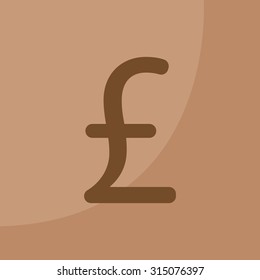 sterling sign, vector design for website