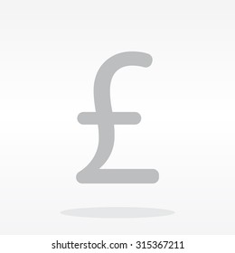 sterling sign, vector design for website