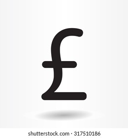 sterling sign, vector design for website