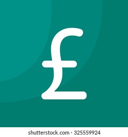 sterling sign, vector design for website