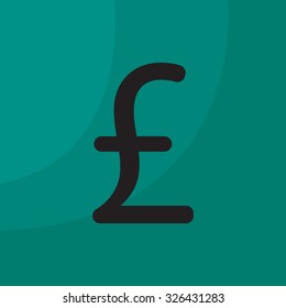 sterling sign, vector design for website