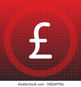 sterling sign, vector design for website