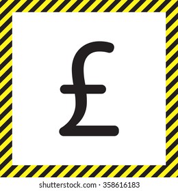 sterling sign, vector design for website
