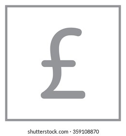 sterling sign, vector design for website