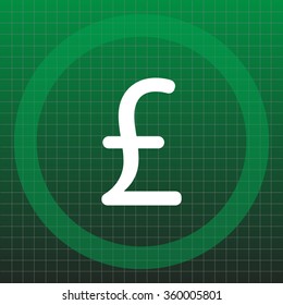 sterling sign, vector design for website