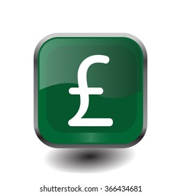 sterling sign, vector design for website