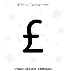 sterling sign, vector design for website