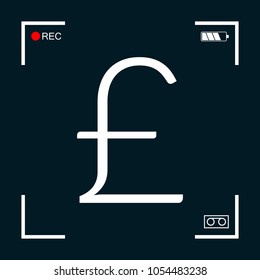 Sterling symbol icon