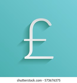 Sterling symbol icon