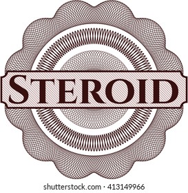 Steroid money style rosette