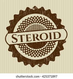 Steroid rubber stamp