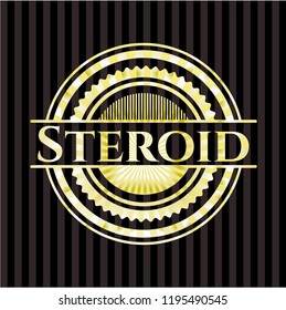Steroid shiny badge