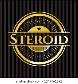 Steroid shiny badge