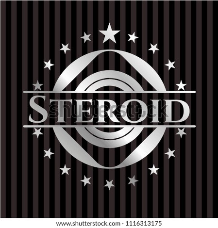 Steroid silvery emblem