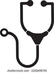 Stethoscope cardio device line style icon vector illustration design.
