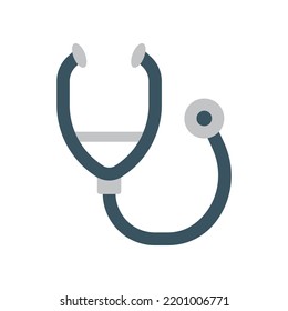 Stethoscope colored icon. Simple colored element illustration. Stethoscope concept symbol design from medical set. Can be used for web and mobile on white background