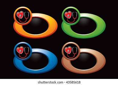 stethoscope colored rings