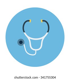 Stethoscope Colored Vector Icon