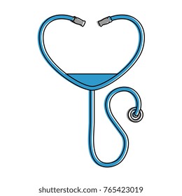 stethoscope device medical icon