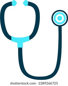 Stethoscope Diagnostic Health Medicine Hospital Doctor Tool Vector Illustration