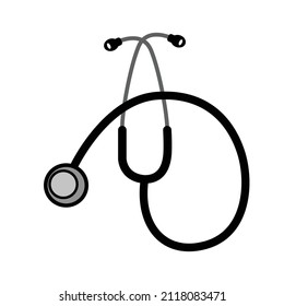 stethoscope, doctor medicine icon vector design