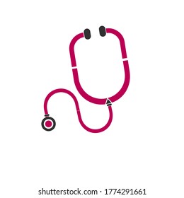 Stethoscope doctor plus illustration vector design healthcare medical and hospital clinic symbols pharmacy doctor sign.