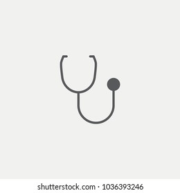 Stethoscope Flat Icon