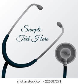 stethoscope graphic design , vector illustration