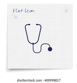Stethoscope icon.