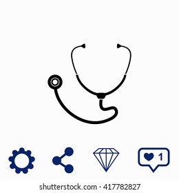 Stethoscope icon.