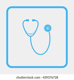 Stethoscope Icon.